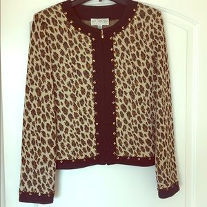 Cheetah St. John knit!